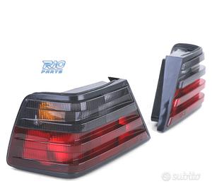 FANALI MERCEDES W124 85-93 ROSSO NERO