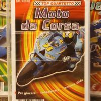 CARTE MOTO DA CORSA DAL NEGRO TOP QUARTETTO VINTAG