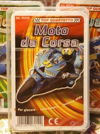 CARTE MOTO DA CORSA DAL NEGRO TOP QUARTETTO VINTAG