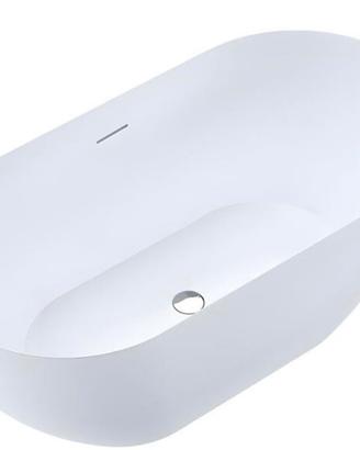 Vasca freestanding bianca opaca