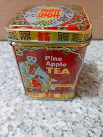 Scatola latta tea cinese