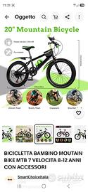 Bicicletta  20 pollici