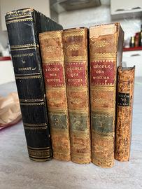 Lotto 5 Libri Antichi (1782-1839) autori vari