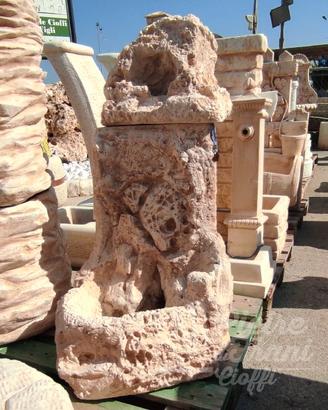 Fontana Roccia Rupe cm. 50x60x95 h.