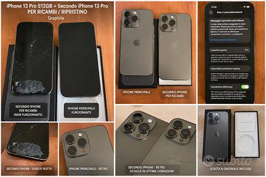 iPhone 13 Pro 512GB + Ricambi