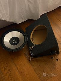 Subwoofer AutoSonik + cassa