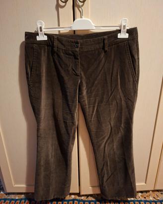 pantaloni vellutati griffoni