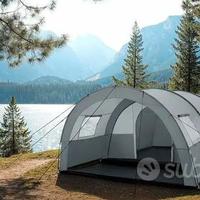 Tenda a Tunnel Tectake Roskilde - NUOVA IMBALLATA