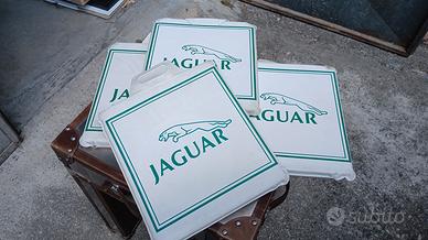 SET 4 CUSCINI ORIGINALI JAGUAR VINTAGE 