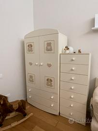 Armadio e cassettiera foppapedretti