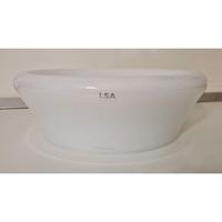 Vaso Centrotavola, portafrutta Bianco LSA in vetro