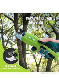 Forbice per potature a batterie 