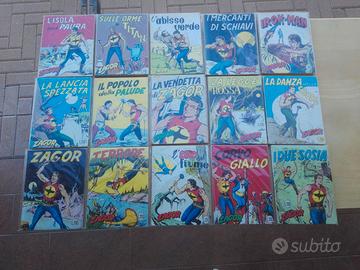 ZAGOR SCRITTA ROSSA DAL N° 1 AL N° 38 DA LIRE 200