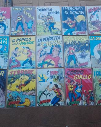 ZAGOR SCRITTA ROSSA DAL N° 1 AL N° 38 DA LIRE 200