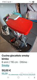Cucina giocattolo smooby xl