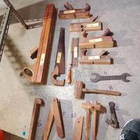 pialle seghe attrezzi falegnameria inizio 900