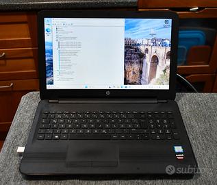 pc portatile HP Pavillon 15 GPU AMD Radeon i5 6 ge