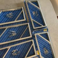 Cinque Coppie di staffe reggimensola da cm 40