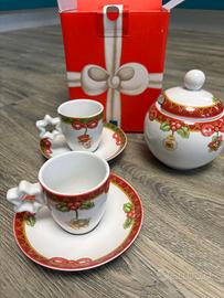 tazze thunSet da caffè natalizio THUN originale –