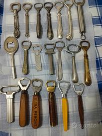 collezione di apribottiglie classici vintage 