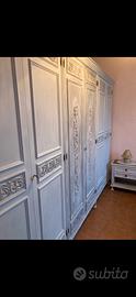 Armadio 6 ante stile shabby
