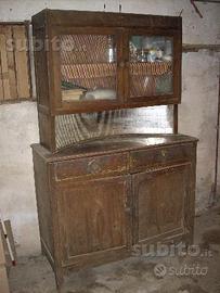 Credenza vetrina primo novecento