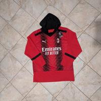 Felpa con cappuccio ac MILAN x PUMA