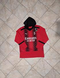 Felpa con cappuccio ac MILAN x PUMA