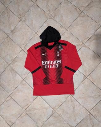 Felpa con cappuccio ac MILAN x PUMA