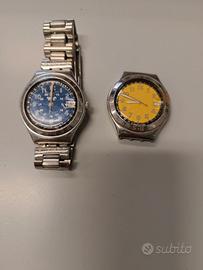 cinturino acciaio Swatch+ricambi