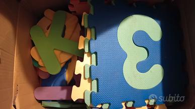 piastrelle in schiuma ad incastro per bambini