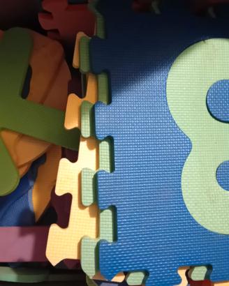 piastrelle in schiuma ad incastro per bambini