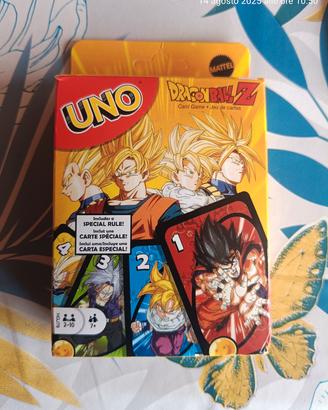 Carte Uno Dragon Ball Z Mattel + Omaggio 