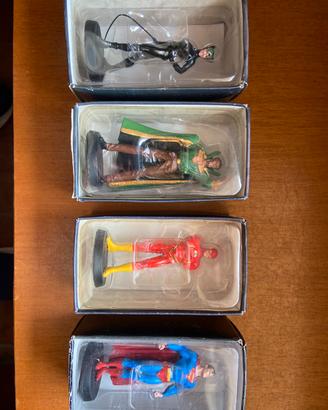 Lotto 4 Figure Piombo DC Comics Eaglemoss