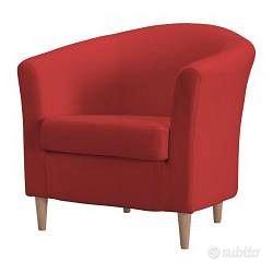 Poltrona Ikea rossa