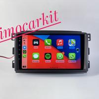 Car tablet android 12 carplay per smart fortwo