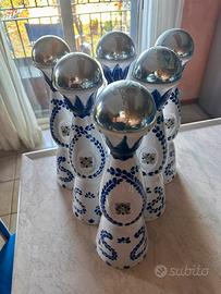 Lotto 6 Bottiglie Ceramica Tequila Clase Azul