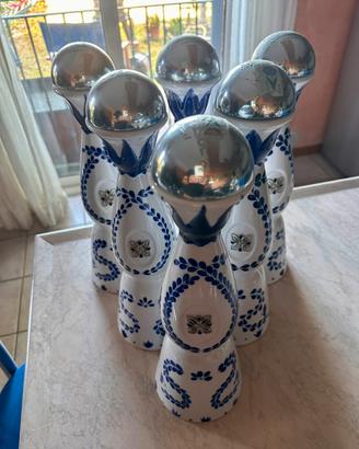 Lotto 6 Bottiglie Ceramica Tequila Clase Azul
