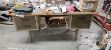 Scrivania vintage anni 70