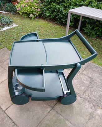 carrello di servizio da giardino e/o esterno