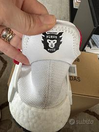 adidas NMD HU Pharrell Human Made White Red