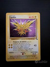 carta pokemon Zapdos fossil Holo