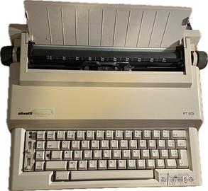 Macchina da scrivere elettruca Olivetti pt505