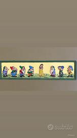 Rarissimo Set Vintage Biancaneve e i Sette Nani