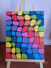 Tela/Quadretto "Mosaico"