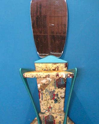 Consolle specchiera vinta anni 50