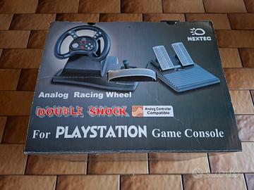 volante e pedaliera per playstation 1