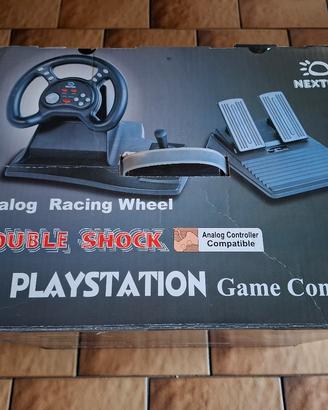volante e pedaliera per playstation 1