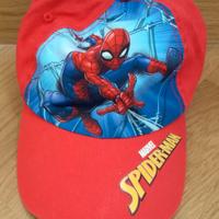 Cappellino bambino Spiderman 4-6 anni