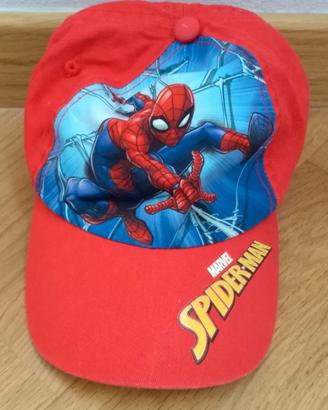 Cappellino bambino Spiderman 4-6 anni